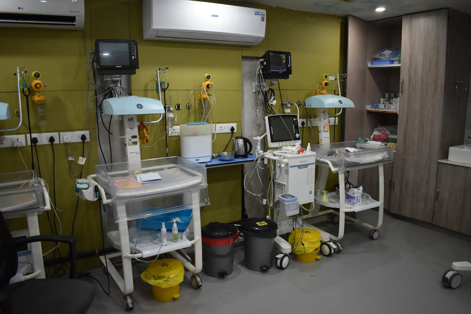 Ahana's neonatal care environment