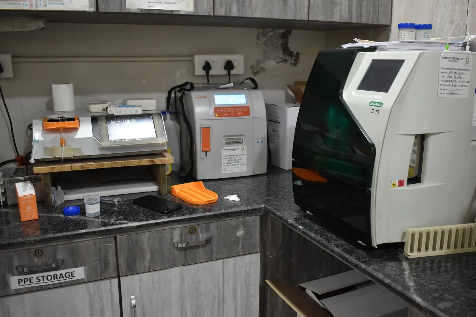 Ahana automated clinical analyzers and diagnostic laboratory