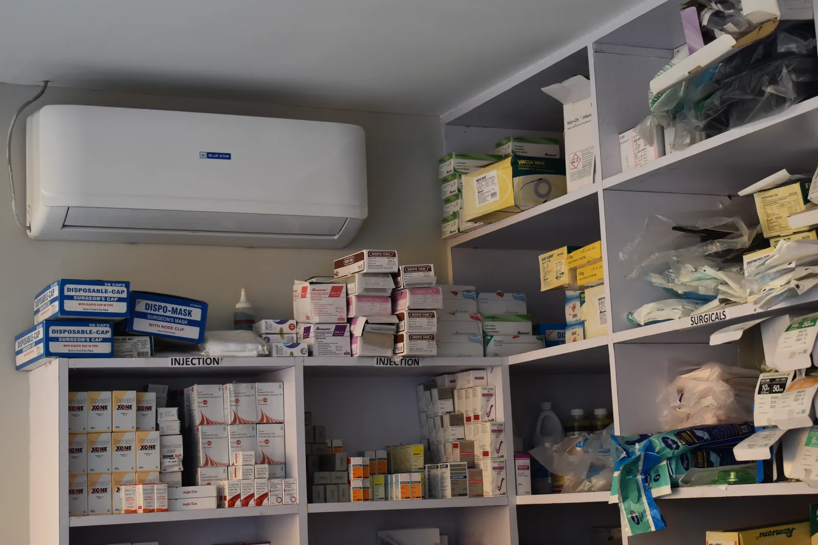 Ahana in-house pharmacy dispensing counter